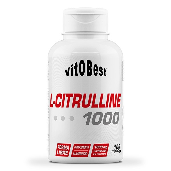 L Citrulina 1000 100 Triple Cápsulas - VitoBest