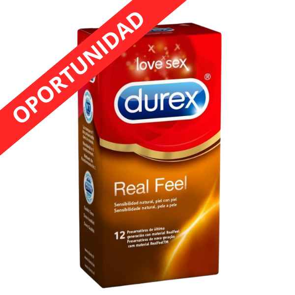 Durex  Preservativos Real Feel 12Uds