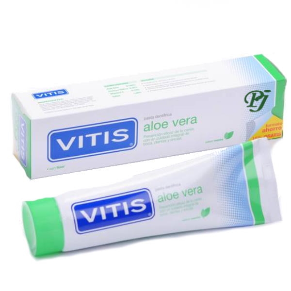 Pasta Aloe Vera Menta 150 Ml. 15% Gratis - Vitis