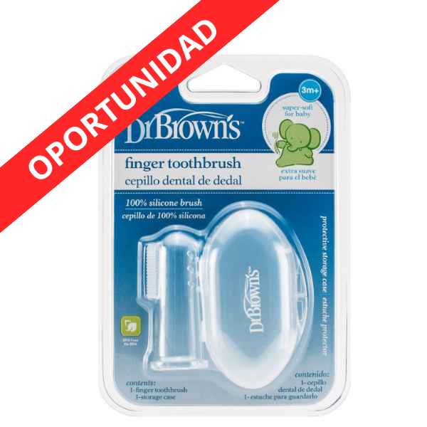 Cepillo Dental De Dedo 3 M+ - Dr. Browns
