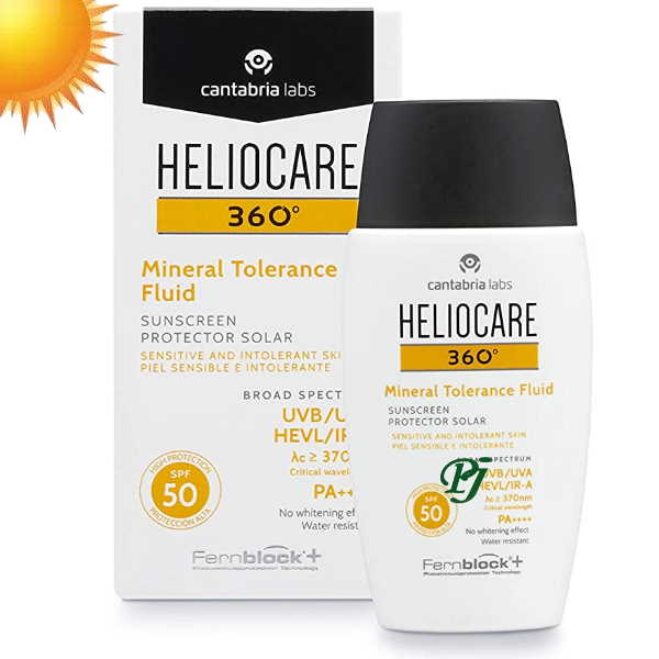 Heliocaresolar Spf50 360º Fluido Mineral Tolerance 50 Ml. - Cantabria Labs