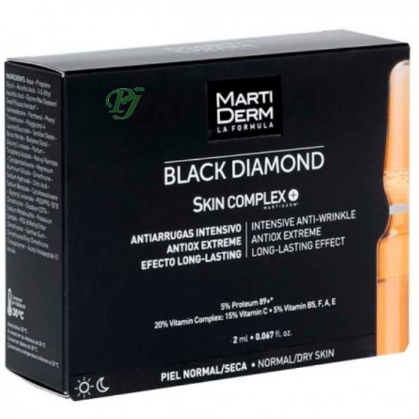 Black Diamond Skin Complex Ampollas 30X2 Ml. - Martiderm