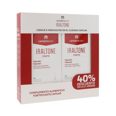 Iraltone Forte Pack 2 X 60 Cápsulas 40% Dto 2ª Und. - Cantabria Labs