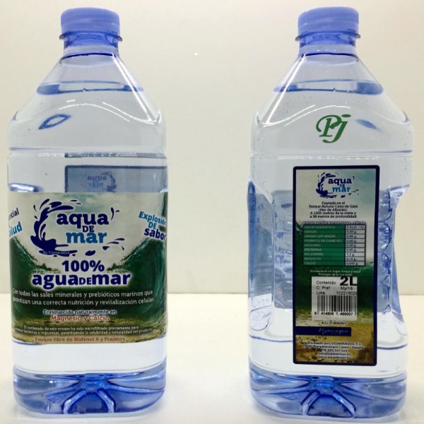 Agua De Mar 2 L. Aquademar - Vizmaraqua