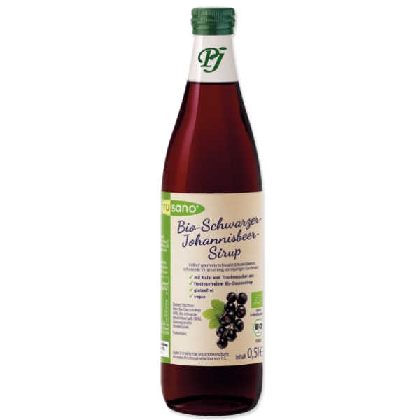 Jarabe De Grosella Negra 500 Ml. - Frusano