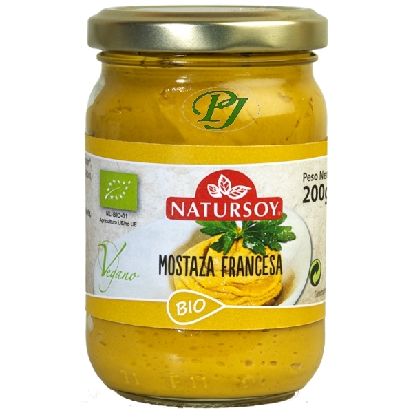 Mostaza Francesa 200 G. - Natursoy