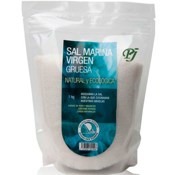 Sal Marina Virgen Gruesa Eco 1 Kg. - San Vicente