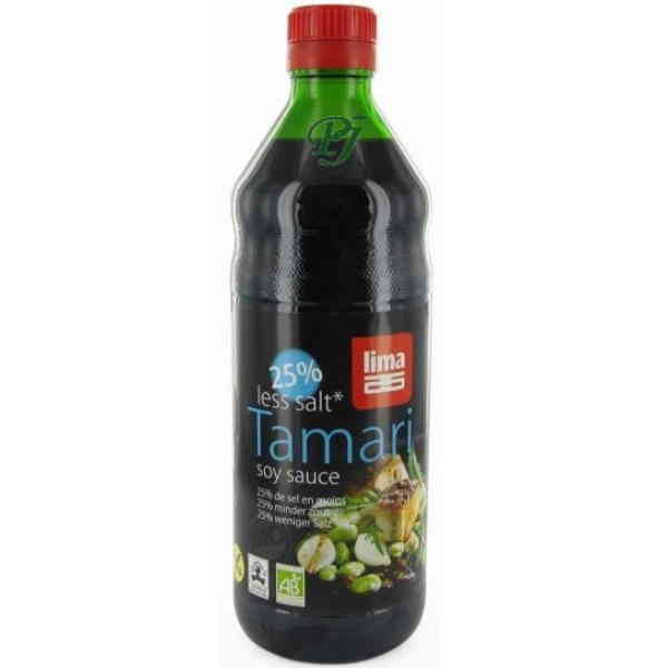 Salsa Soja Tamari 250 Ml. 25% Menos Sal - Lima