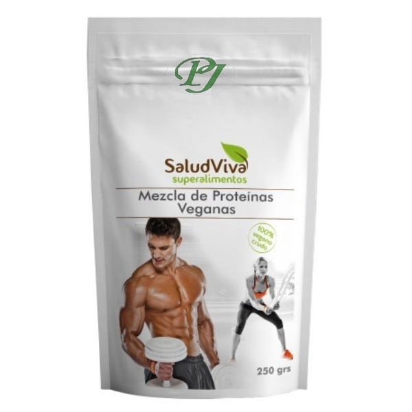 Mezcla De Proteínas Veganas 250 G. - Saludviva