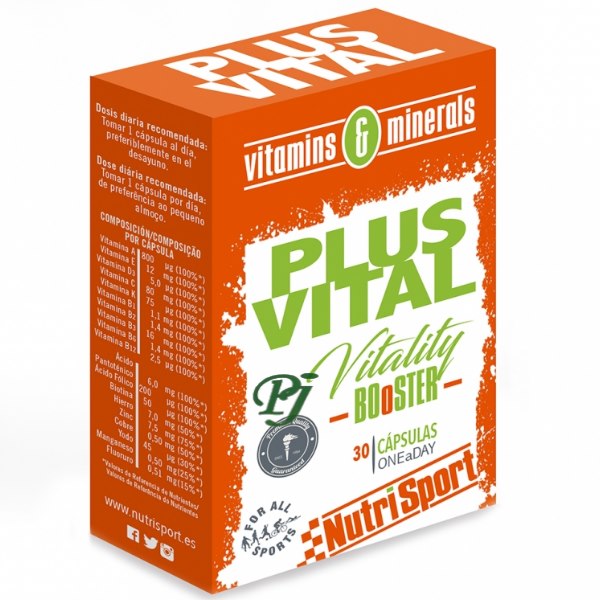 Plus Vital Cn 30 Cápsulas - Nutrisport