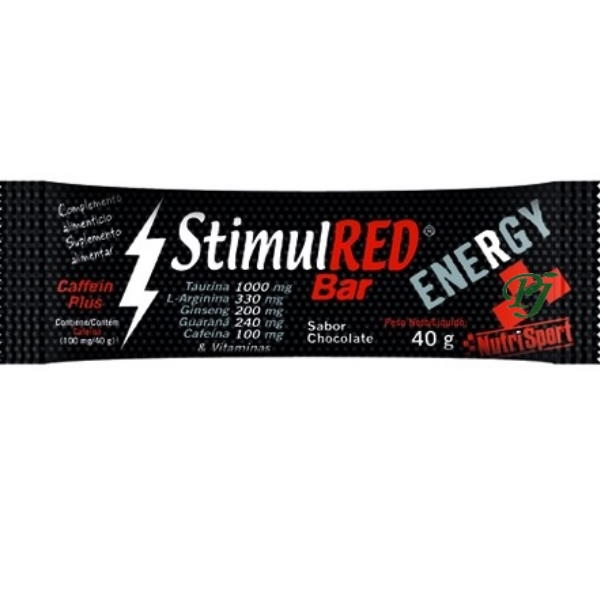 Barritas Stimulred Chocolate 40 G. - Nutrisport