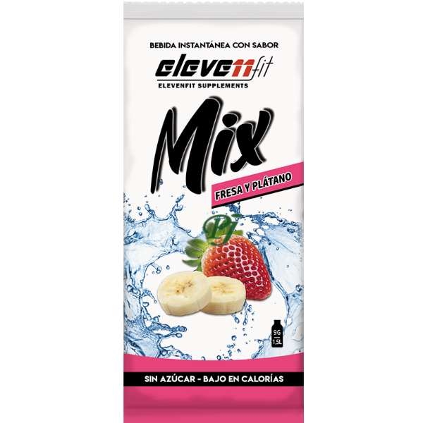 Bebida Mix Plátano Y Fresa - Eleven11fit