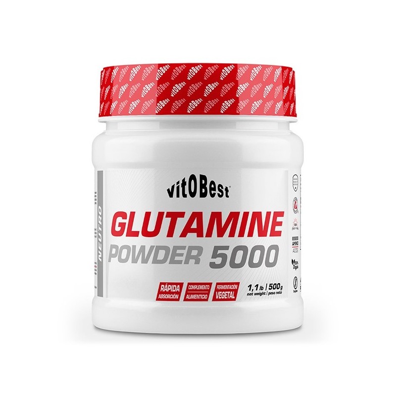 Glutamina Powder 5000 Neutro 500 G. - VitoBest