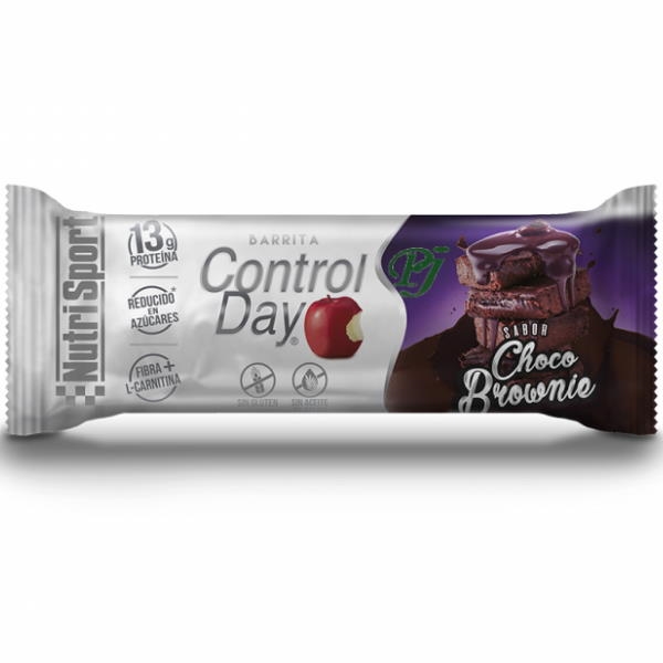 Barritas Controlday Choco Brownie - Nutrisport