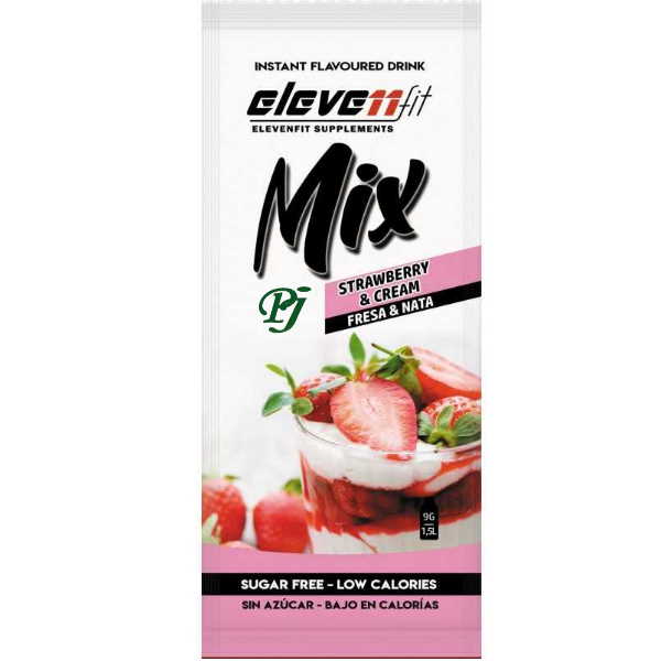 Bebida Mix Fresa Y Nata - Eleven11fit