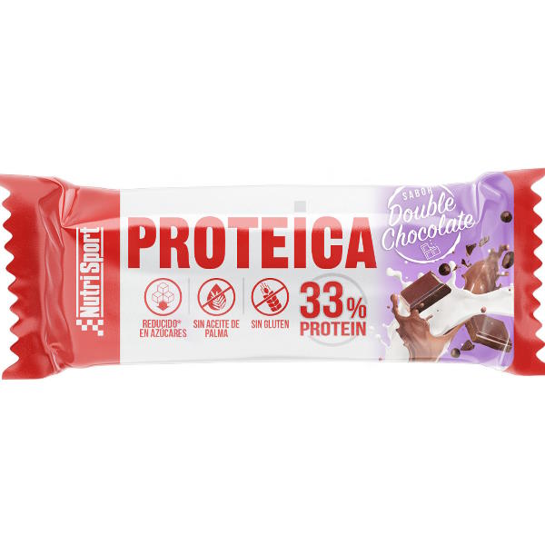 Barritas Proteica Doble Chocolate 44 G. - Nutrisport