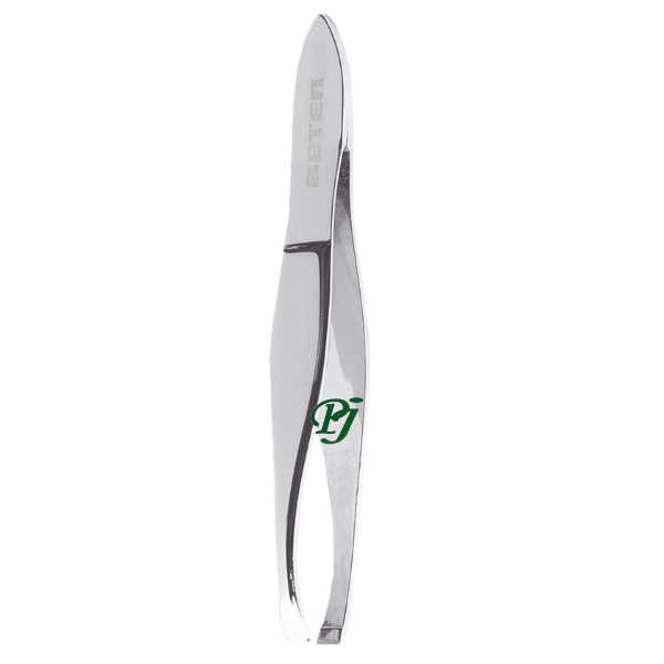 Pinza Depilar Cromada Punta Cangrejo - Beter