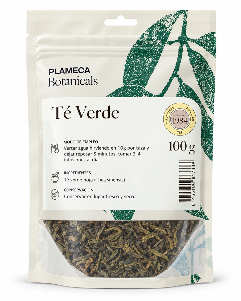 Planta Té Verde Entero 100 G. - Plameca