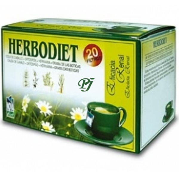 Herbodiet Eficacia Renal 20 Filtros - Novadiet
