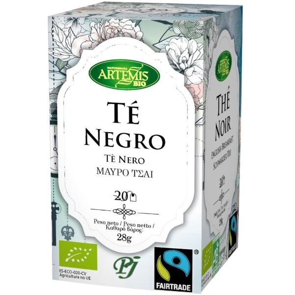 Té Negro Bio 20 Filtros - Artemis