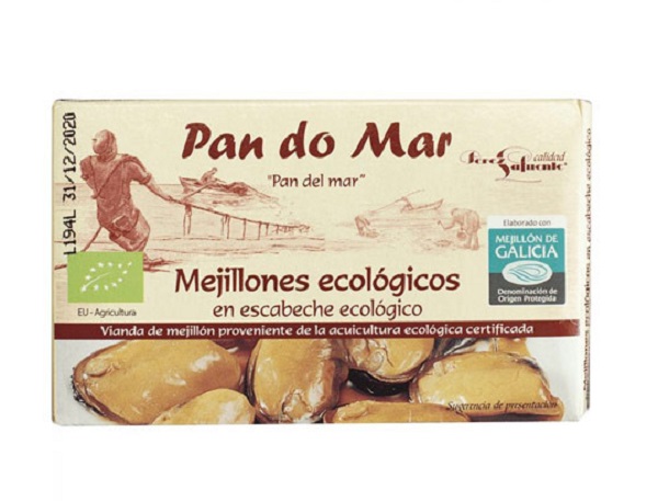 Mejillones En Escabeche 12/14 120 G. - Pan Do Mar