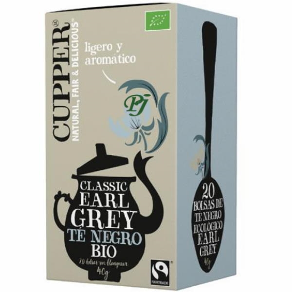 Té Negro Earl Grey 20 Filtros - Cupper