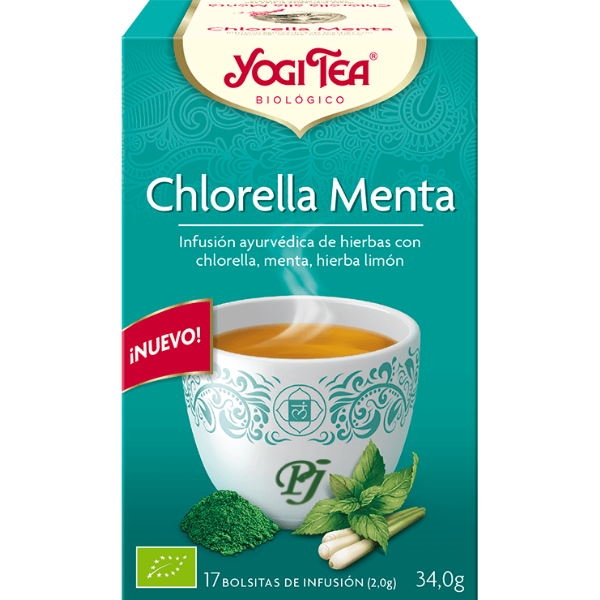 Chlorella Menta 17 Filtros - Yogi Tea
