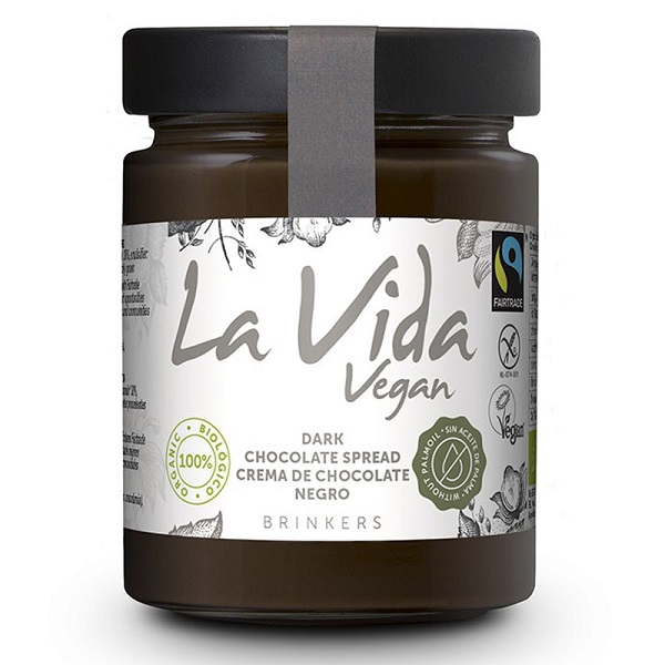Crema Chocolate Negro 270 G. - La Vida Vegan