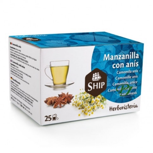 Manzanilla Anís Infusión 25 Filtros - Ship