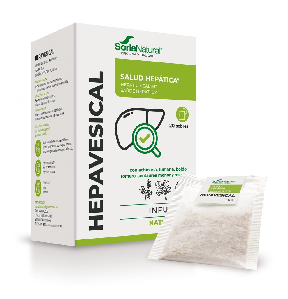 Natusor 01 Hepavesical Filtros - Soria Natural