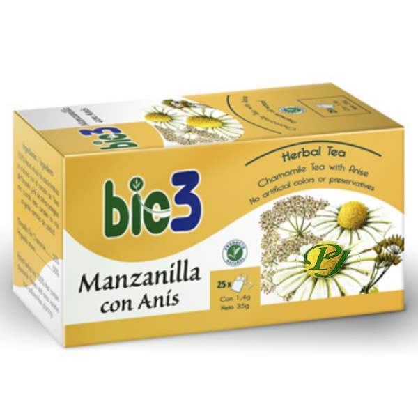 Manzanilla Con Anís 25 Filtros - Bie3