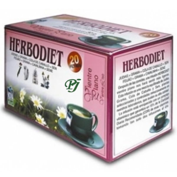Herbodiet Vientre Plano 20 Filtros - Novadiet