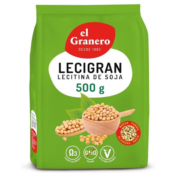 Lecigran Lecitina Soja Ip 500 G. - El Granero