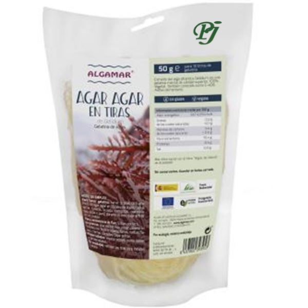 Agar Agar En Tiras 50 G. - Algamar