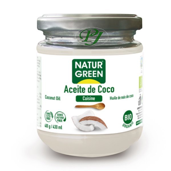 Aceite Coco Virgen 400 G. - Naturgreen