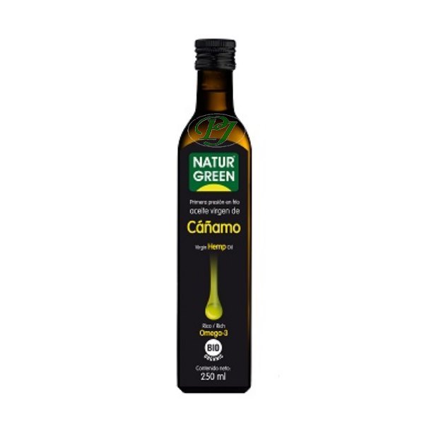 Aceite Cáñamo Bio 250 Ml. - Naturgreen