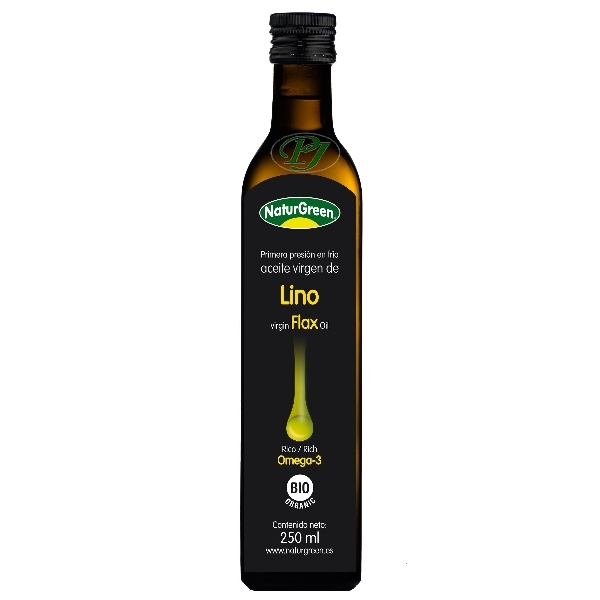 Aceite Lino 1ª Presión 250 Ml. - Naturgreen
