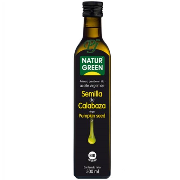 Aceite Semilla Calabaza 500 Ml. - Naturgreen