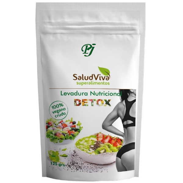 Levadura Nutricional Detox 125 G. - Saludviva