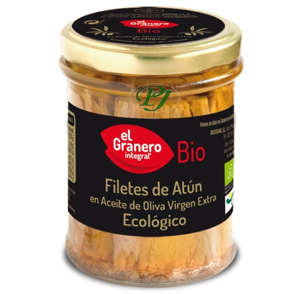 Filetes De Atún Bio 195 G. - El Granero