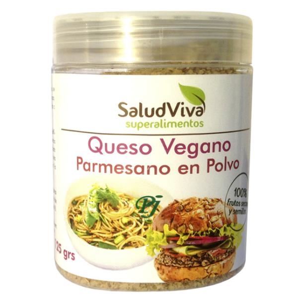 Queso Vegano En Polvo Parmesano 125Gr - Saludviva