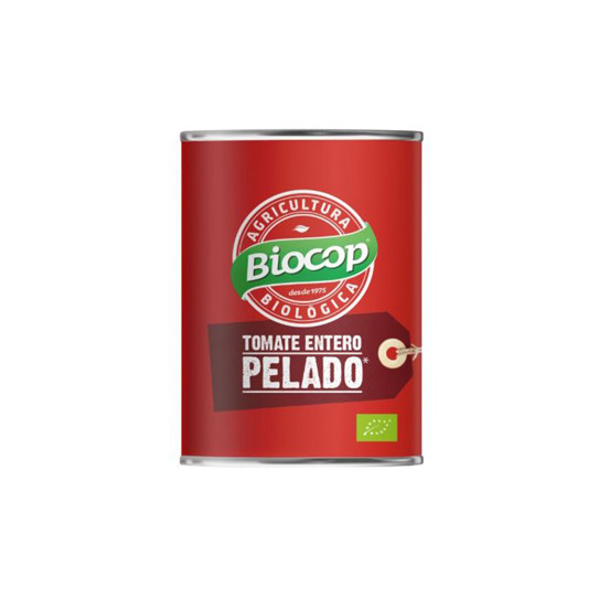Tomate Entero Pelado 380 G. - Biocop