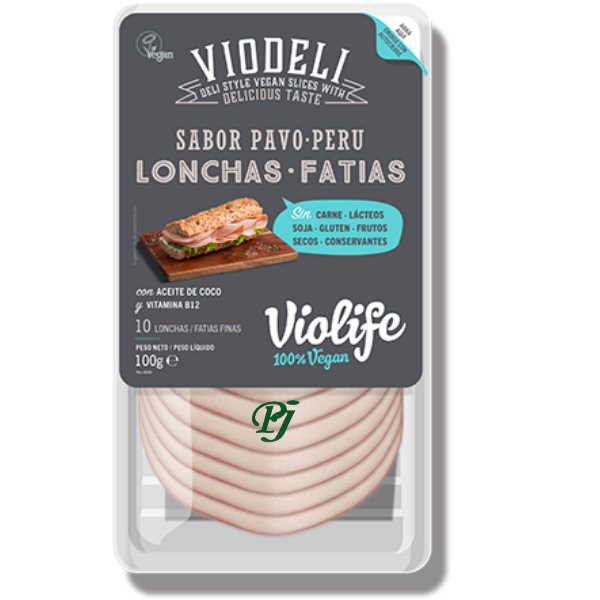 Viodeli Queso Lonchas Pavo 100 G. - Violife