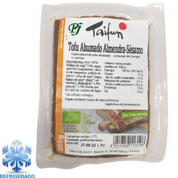 Tofu Ahumado De Almendras Y Sésamo 200 G. - Taifun