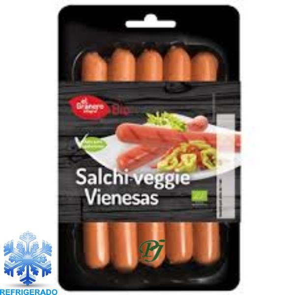 Salchichas Veggie Vienesa 200 G. - El Granero