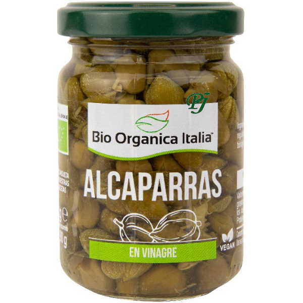 Alcaparra En Vinagre 140 G. - Bio Orgánica Italia