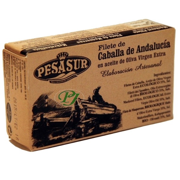 Filetes Caballa Andalucia 120Gr - Pesasur