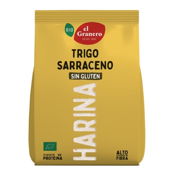 Harina Trigo Sarraceno Bio 500 G. - El Granero