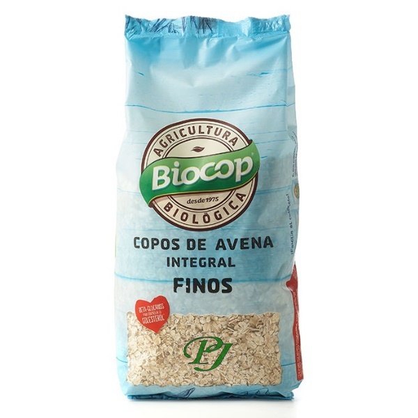 Copos De Avena Integral Finos 500 G. - Biocop