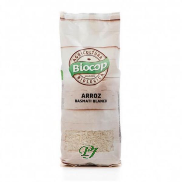 Arroz Basmati Blanco 500 G. - Biocop